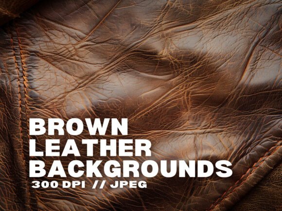 10 Brown Leather Backgrounds for Sophisticated Design