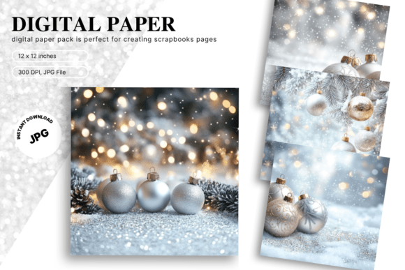 Christmas Ornament Backgrounds Wallpaper: A Festive Digital Backdrop
