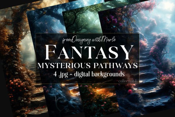 Fantasy Mysterious Pathway Backgrounds 1