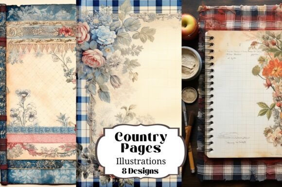 Global Flavors: Using Country Recipe Backgrounds