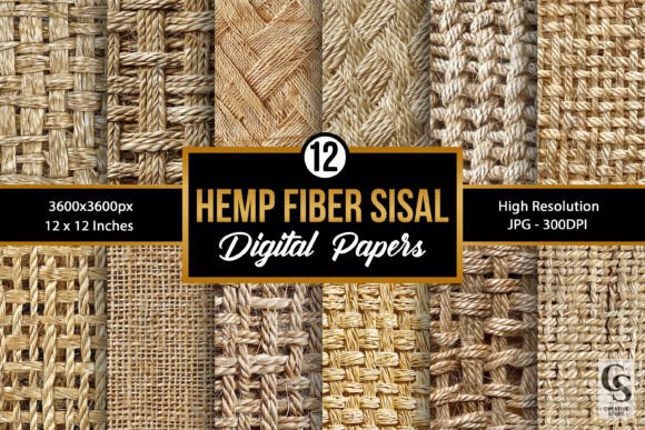Hemp Fiber Sisal Texture: The Natural Edge Your Designs Need