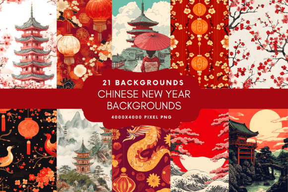 Infuse Authentic Festivity with Chinese New Year Backgrounds