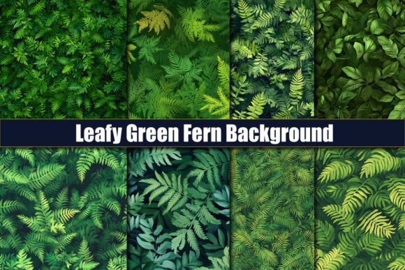 Leafy Green Fern Backgrounds: A Designer's Natural Asset