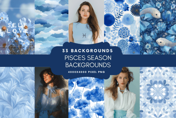 Pisces Season Backgrounds: Your Creative Toolkit