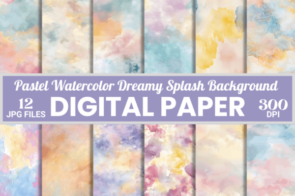 Soft Pastel Watercolor Dreamy Splash: A Designer's Guide
