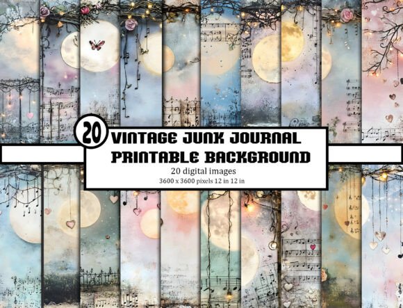 Timeless Texture: Using Vintage Junk Journal Backgrounds